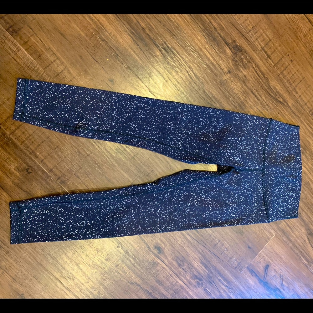 Lululemon wunder under leggings, 7/8 length